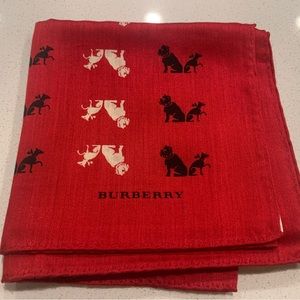 BURBERRY mini scarf handkerchief